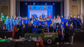 Гимназисты стали победителями в областном конкурсе детских агитбригад юных инспекторов движения.