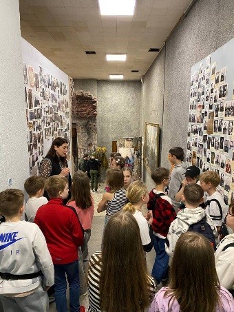 Учащиеся начальных классов гимназии посетили трёхмерную историко-художественную панораму «Кёнигсберг-45. Последний штурм».